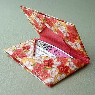 origami credit card holder